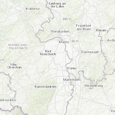 Map showing location of Gau-Odernheim (49.784720, 8.194170)