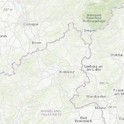 Map showing location of Großmaischeid (50.500000, 7.633330)