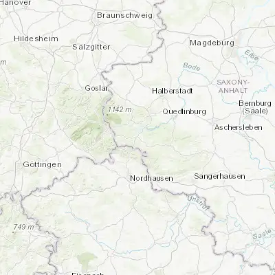 Map showing location of Hasselfelde (51.690510, 10.853730)