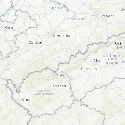 Map showing location of Jöhstadt (50.512290, 13.094600)
