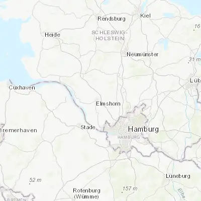 Map showing location of Kölln-Reisiek (53.757480, 9.697720)