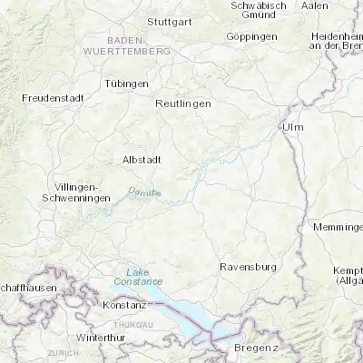 Map showing location of Langenenslingen (48.148510, 9.377650)