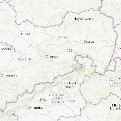 Map showing location of Lohmen (50.988310, 14.002680)