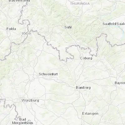 Map showing location of Maroldsweisach (50.195780, 10.660030)