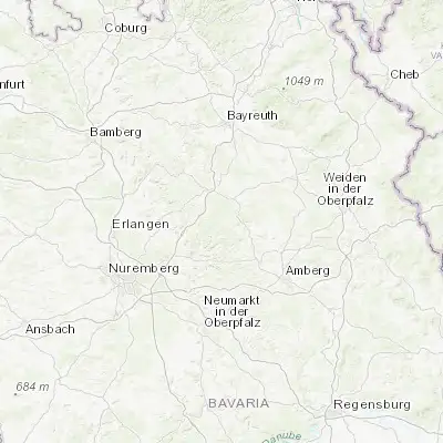 Map showing location of Neuhaus an der Pegnitz (49.627990, 11.550660)