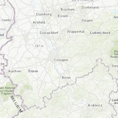 Map showing location of Ostheim (50.931170, 7.044120)