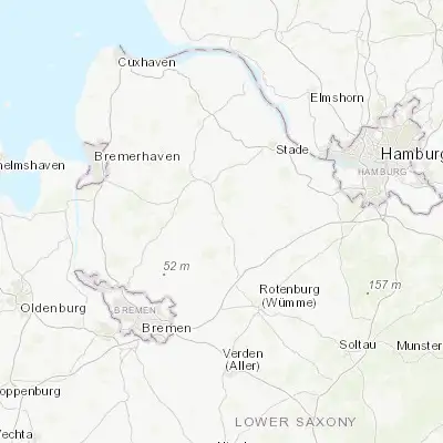 Map showing location of Selsingen (53.373290, 9.212890)