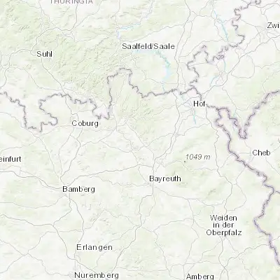 Map showing location of Stadtsteinach (50.164330, 11.503490)