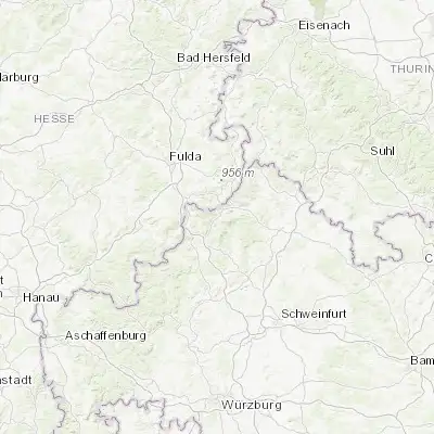Map showing location of Wildflecken (50.377640, 9.910920)