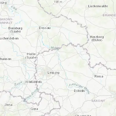 Map showing location of Zschepplin (51.500000, 12.600000)