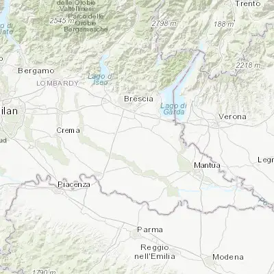 Map showing location of Calvisano (45.345290, 10.342660)