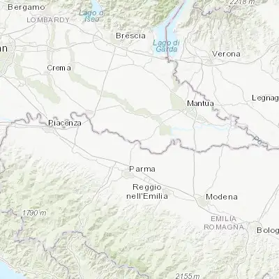 Map showing location of Casalmaggiore (44.989810, 10.420550)