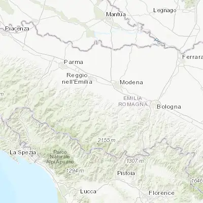 Map showing location of Castellarano (44.518250, 10.737270)