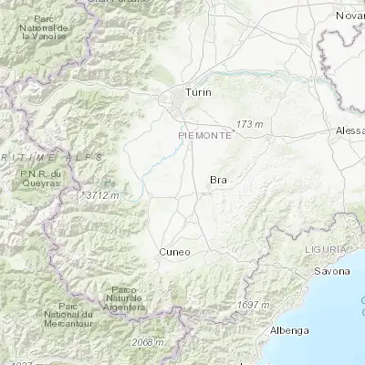 Map showing location of Cavallermaggiore (44.706390, 7.686930)