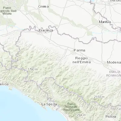 Map showing location of Fornovo di Taro (44.694650, 10.101780)