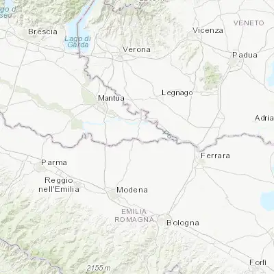 Map showing location of Poggio Rusco (44.966930, 11.104190)