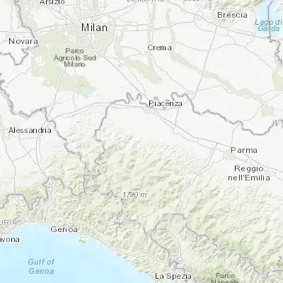 Map showing location of Ponte dell'Olio (44.867620, 9.644330)