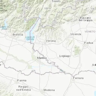 Map showing location of Raldon (45.349210, 11.037860)