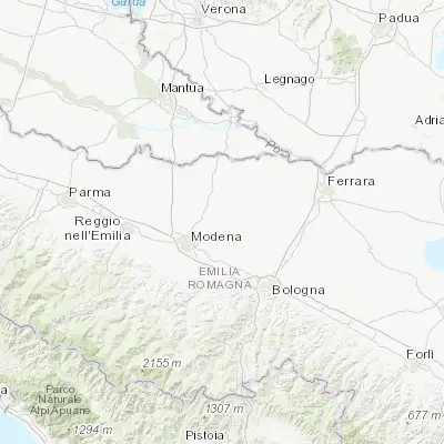 Map showing location of Ravarino (44.724750, 11.095880)