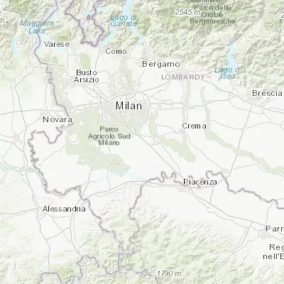 Map showing location of Salerano sul Lambro (45.296570, 9.385150)