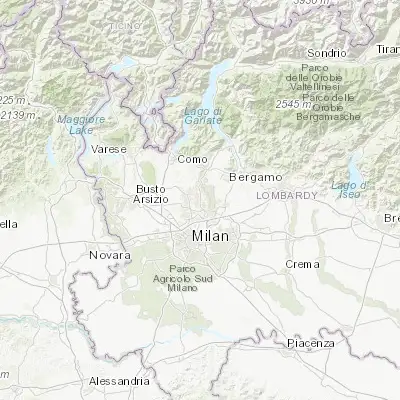 Map showing location of Santa Margherita (45.633910, 9.230130)