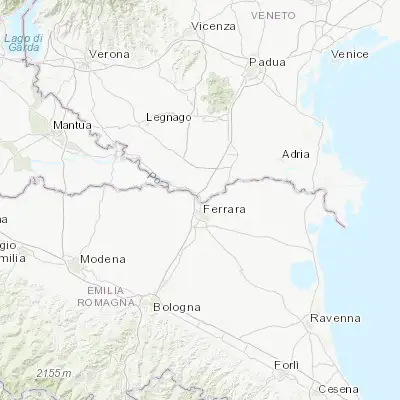 Map showing location of Santa Maria Maddalena (44.902310, 11.606630)