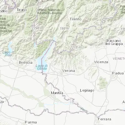 Map showing location of Stallavena-Lugo (45.562890, 10.996690)
