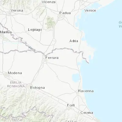 Map showing location of Tresigallo-Final di Rero (44.815980, 11.894720)