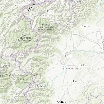 Map showing location of Val della Torre (45.155150, 7.445010)