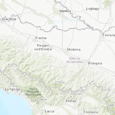 Map showing location of Veggia-Villalunga (44.560700, 10.756210)