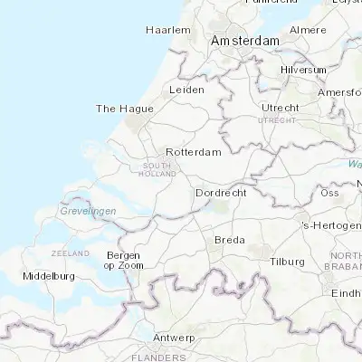 Map showing location of Heerjansdam (51.835830, 4.563890)