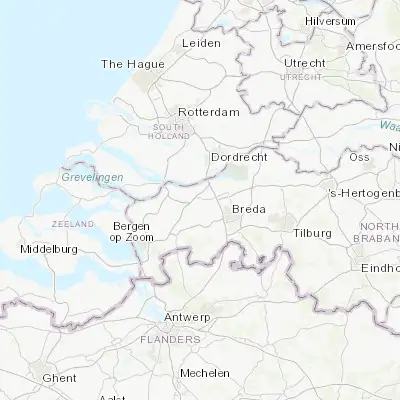 Map showing location of Krooswijk (51.646650, 4.592030)