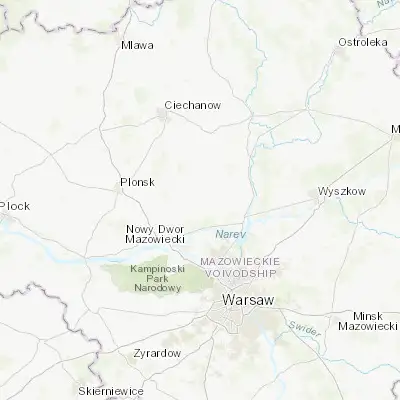 Map showing location of Nasielsk (52.588870, 20.805530)