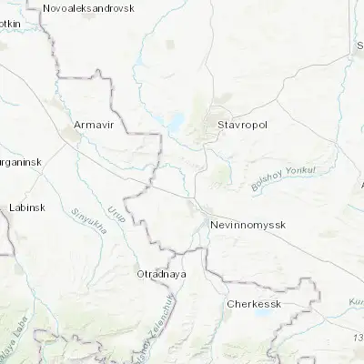 Map showing location of Balakhonovskoye (44.776700, 41.784200)