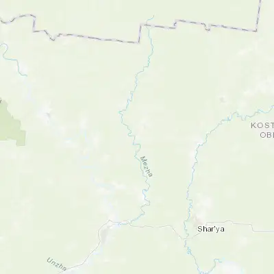 Map showing location of Georgiyevskoye (58.731010, 45.024040)