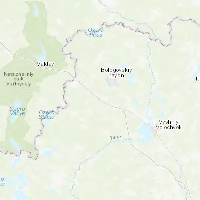 Map showing location of Kuzhenkino (57.761110, 33.950830)