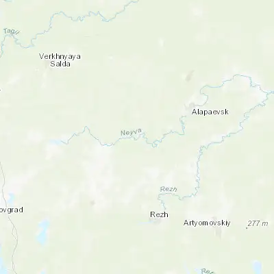 Map showing location of Neyvo-Shaytanskiy (57.728600, 61.249560)