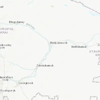 Map showing location of Orlovka (44.691390, 44.174440)