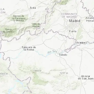 Map showing location of Torrijos (39.981950, -4.283490)