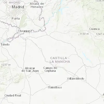 Map showing location of Villamayor de Santiago (39.730720, -2.923570)