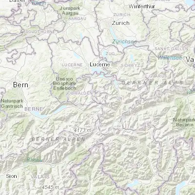 Map showing location of Engelberg (46.821070, 8.401330)