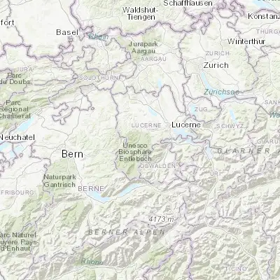 Map showing location of Entlebuch (46.995590, 8.063540)