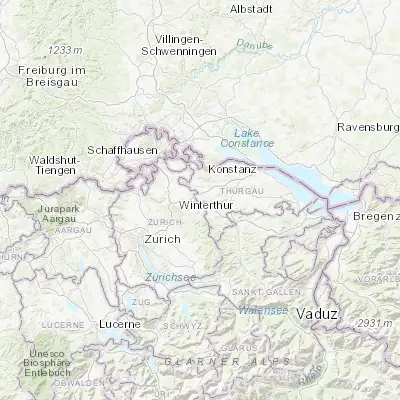 Map showing location of Gachnang (47.539350, 8.853110)