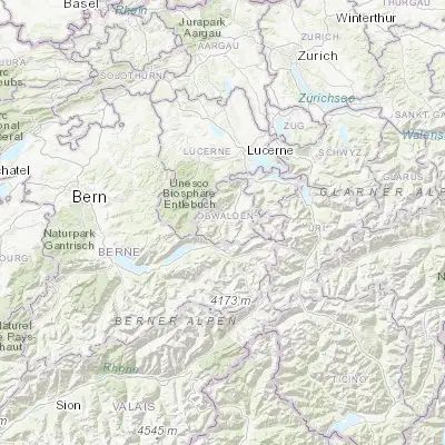 Map showing location of Giswil (46.833330, 8.180650)