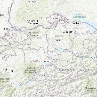 Map showing location of Obfelden (47.264130, 8.421500)