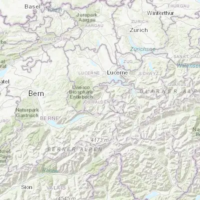 Map showing location of Sachseln (46.867180, 8.233440)
