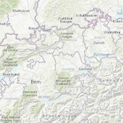 Map showing location of Schötz (47.168960, 7.988700)