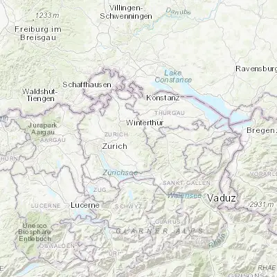 Map showing location of Turbenthal (47.436330, 8.846290)