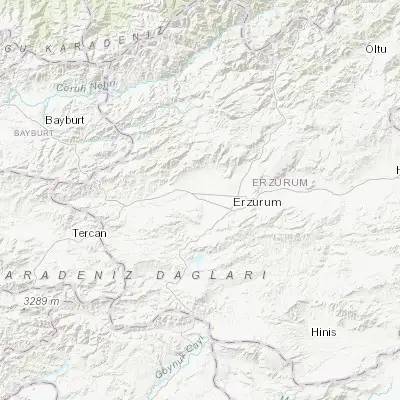 Map showing location of Ilıca (39.946530, 41.095200)