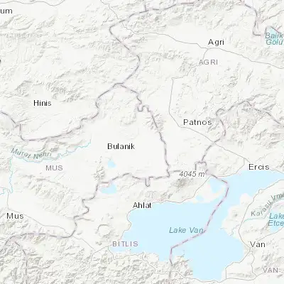 Map showing location of Malazgirt (39.146500, 42.535360)